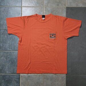 Harley Davidson Mens Daytona Beach Florida Bike Week Size 2X Orange Tshirt